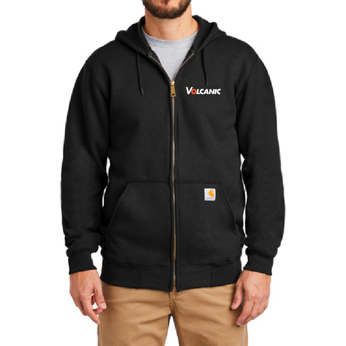 Carhartt Rain Defender Paxton Heavyweight Hooded Zip-Front Sweatshirt